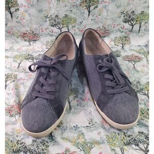 Dansko Women's Olisa DENIM Lace up Canvas Sneakers Shoes Size 42 USA (11)